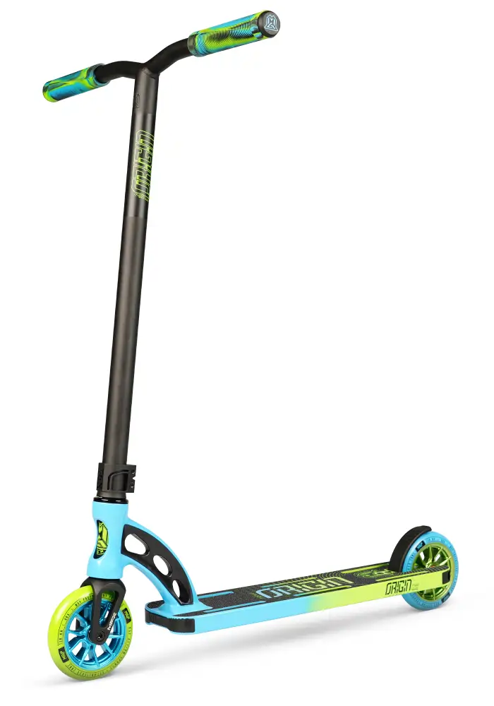 MGP Origin Pro Faded hulanoga wyczynowa | Lime Aqua blog rmdbike